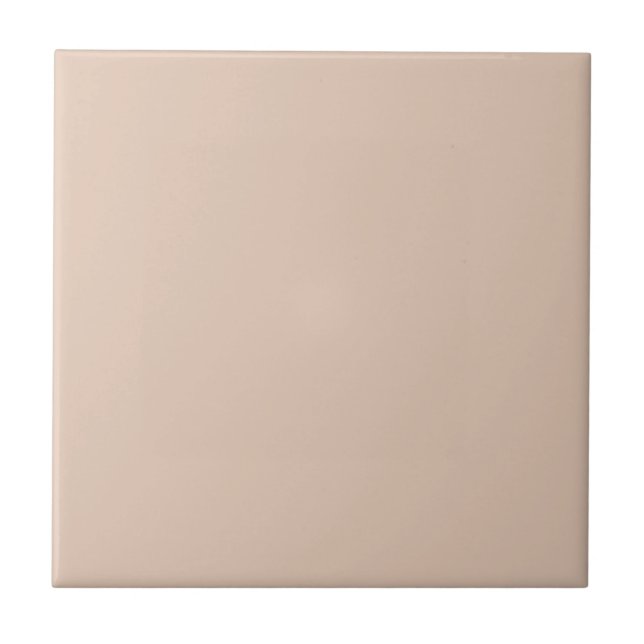 Modern Khaki Monochrome Fliese (Vorderseite)