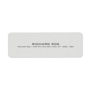 Modern kreatives Berufliches Rücksendesiegel