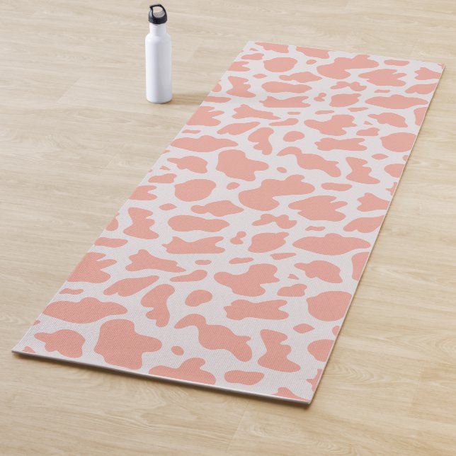 Modern Kuh Print Pink Yoga Mat Yogamatte (Beispiel)