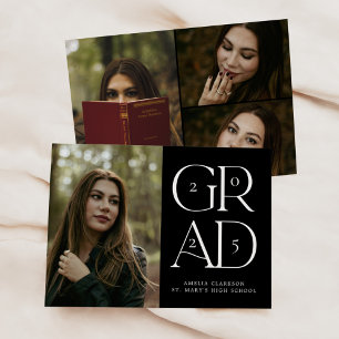 Modern kühne Personalisierte Karte Grad 4 Foto