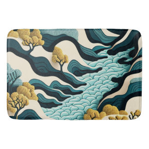 Modern Landscape Badematte
