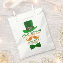 Modern Leprechaun St. Patrick's any Age Birthday Geschenktütchen