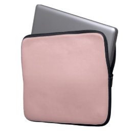 Modern lila pink Schlicht Solid Color Laptopschutzhülle