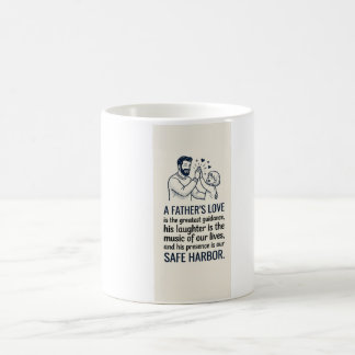 Modern Line Art Father's Day Coffee Mug | Best Dad Kaffeetasse