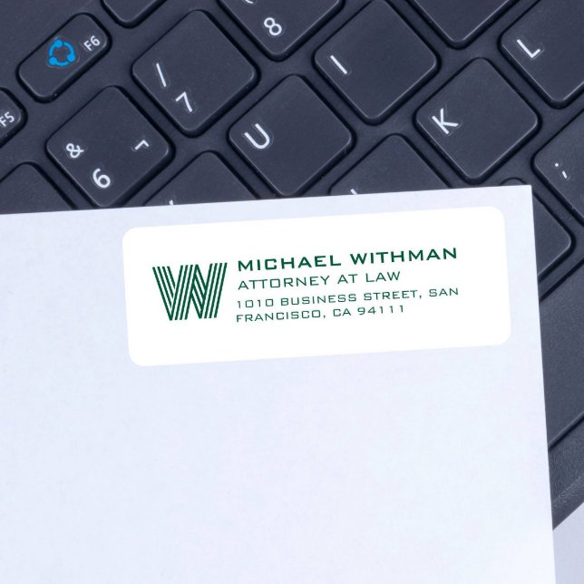 MODERN LINE MONOGRAM CORPORATE LAWYER ACCOUNTANT (Von Creator hochgeladen)