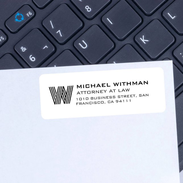 MODERN LINE MONOGRAM CORPORATE LAWYER ACCOUNTANT (Von Creator hochgeladen)