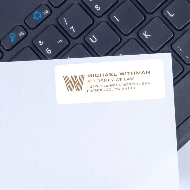 MODERN LINE MONOGRAM CORPORATE LAWYER ACCOUNTANT (Von Creator hochgeladen)