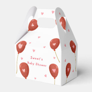 Modern Little Sweetheart Balloon Baby Dusche Geschenkschachtel