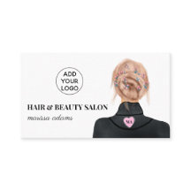 Modern Logo Schönheitssalon Illustration