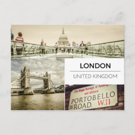 Modern London Postcard Postkarte
