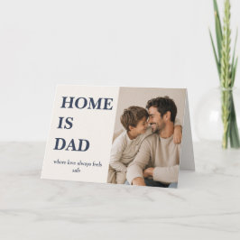 Modern Love ist Dad-Fotokarte - Vatertag Karte