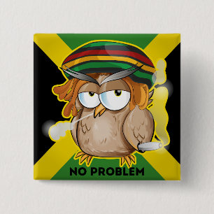 Modern Lustig Jamaika Kein Problem Button