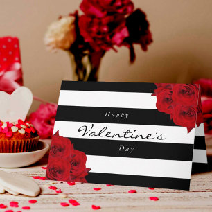 Modern Luxe Frohen Valentinstag Feiertagskarte