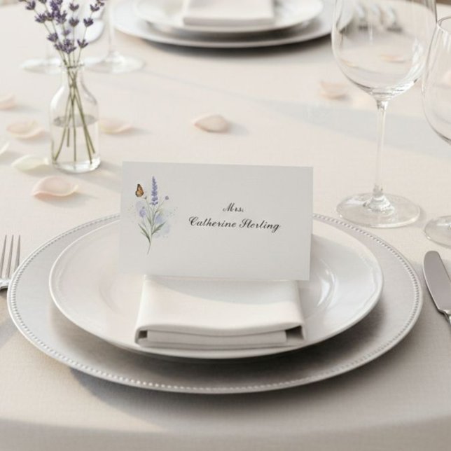 Modern Luxury Escort Card  Platzkarte (Von Creator hochgeladen)