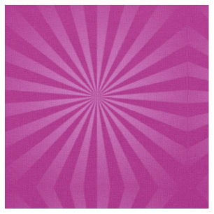 Modern Magenta Sun Ray Muster Stoff