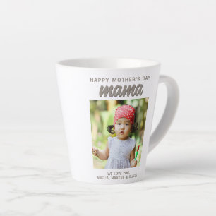 Modern Mama Kids Foto Happy Mother's Day Milchtasse