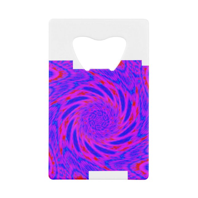 MODERN MANDALA FARBPINK GELDBEUTEL FLASCHENÖFFNER (Vorderseite)