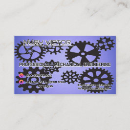 Modern Mechanic Pro Business Name Card Visitenkarte
