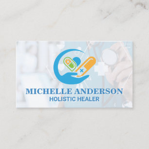 Modern Medicine Logo Gesundheitsdienstleistungen Visitenkarte