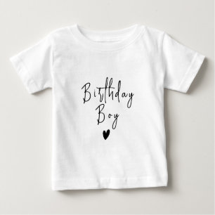 Modern Minimal Boho 1. Geburtstag Baby T-shirt