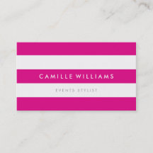 MODERN MINIMAL breites Streifenmuster hellrosa