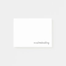 Modern Minimal Custom Hashtag Design