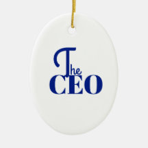 Modern Minimal Der CEO Blau