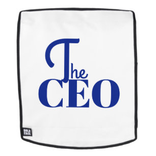 Modern Minimal Der CEO Blau Rucksack