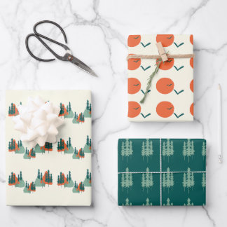 Modern Minimal Gift Wrap Geschenkpapier Set