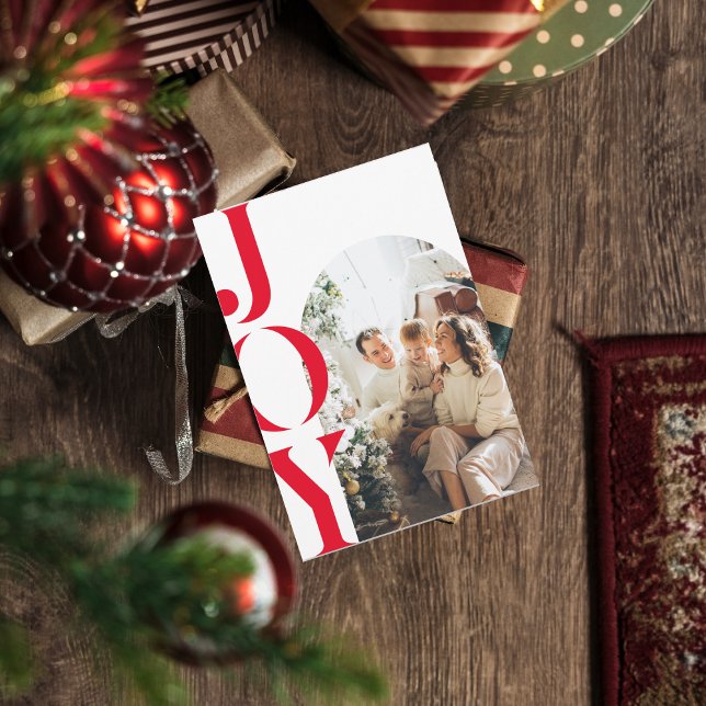 Modern Minimal Photo Arch Joy Einladung (Von Creator hochgeladen)