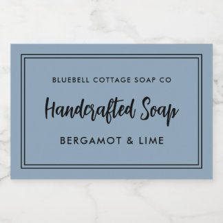 Modern Minimal Soap Bar Product Label Lebensmitteletikett