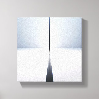Modern Minimalist Abstract Vertical Beam - 3D  Leinwanddruck