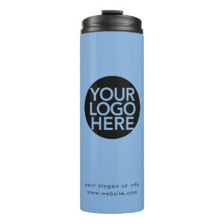 Modern Minimalist Corporate Business Logo Thermal Thermosbecher