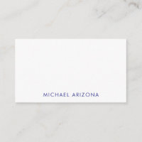 Modern minimalist einfach eigener Name