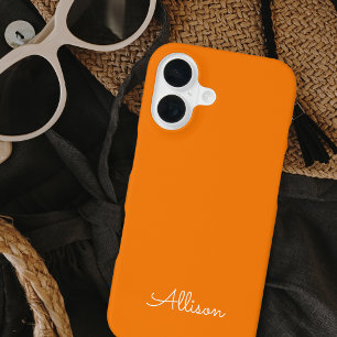 Modern minimalist einfaches stilvolles Monogramm S iPhone 16 Hülle