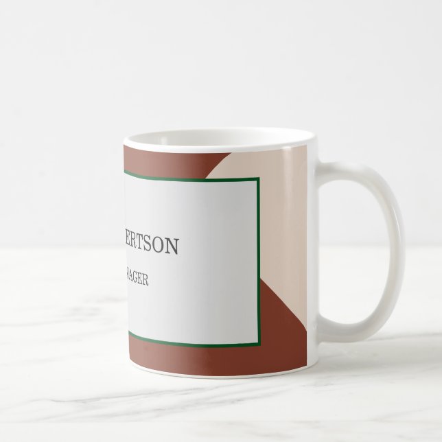 Modern Minimalist Kaffeetasse (Rechts)