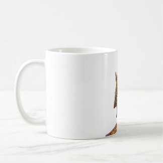 Modern Minimalist Luxury Cyber Shark - Neon Aesthe Kaffeetasse