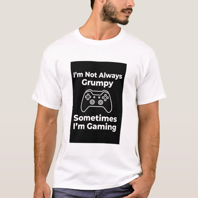 Modern Minimalist Mono T-Shirt (Vorderseite)