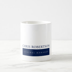 Modern minimalist schlicht kaffeetasse