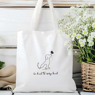 Modern minimalist: Sei nett zu jeder Art Hund Tragetasche