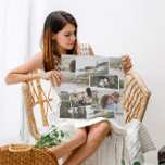 Modern minimalistisch 5 Foto elegant, einfach einz Künstlicher Leinwanddruck<br><div class="desc">Modernes,  minimales Multi-Foto-einfaches,  einzigartiges Familiendesign,  Wohngestaltung. Mit Platz für 5 Fotos. Ideal für Mütter,  Väter,  Groß,  Groß,  Groß aller Familienmitglieder,  Weihnachten,  Jahrestag,  Geburtstag,  Mütter Tag und Väter Tag.</div>