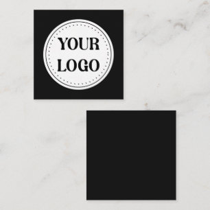Modern, Minimalistisch, Elegant und Anpassbar Quadratische Visitenkarte