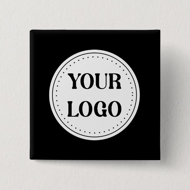 Modern, Minimalistisch, elegant und individuell an Button (Vorderseite)