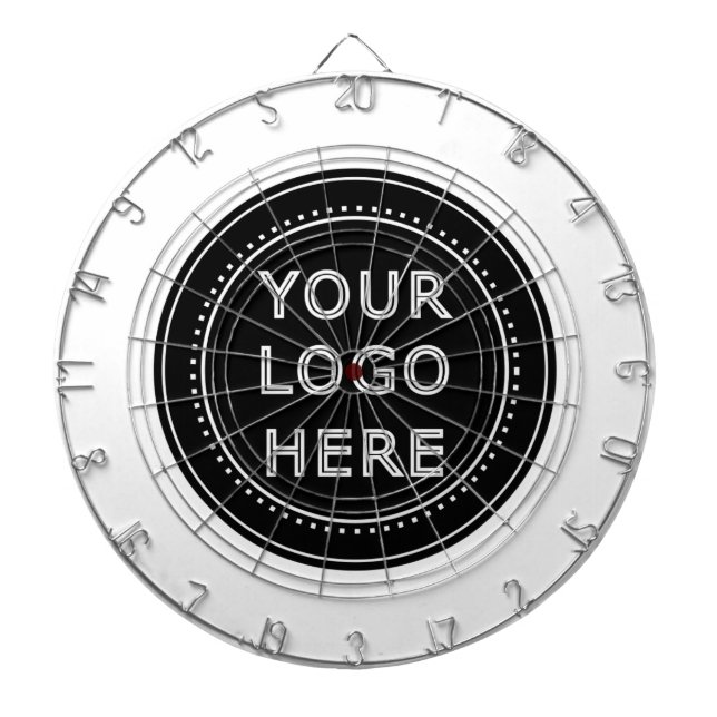 Modern, Minimalistisch, elegant und individuell an Dartscheibe (vorne)
