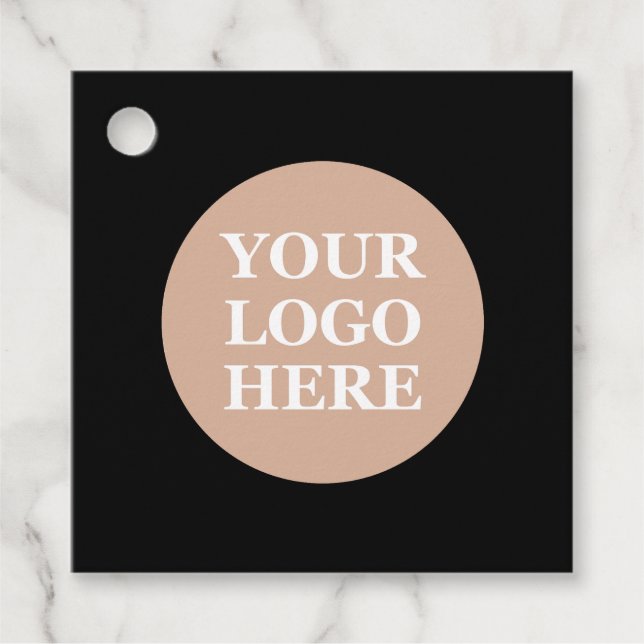 Modern, Minimalistisch, elegant und individuell an Geschenkanhänger (Vorderseite)