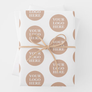 Modern, Minimalistisch, elegant und individuell an Geschenkpapier Set