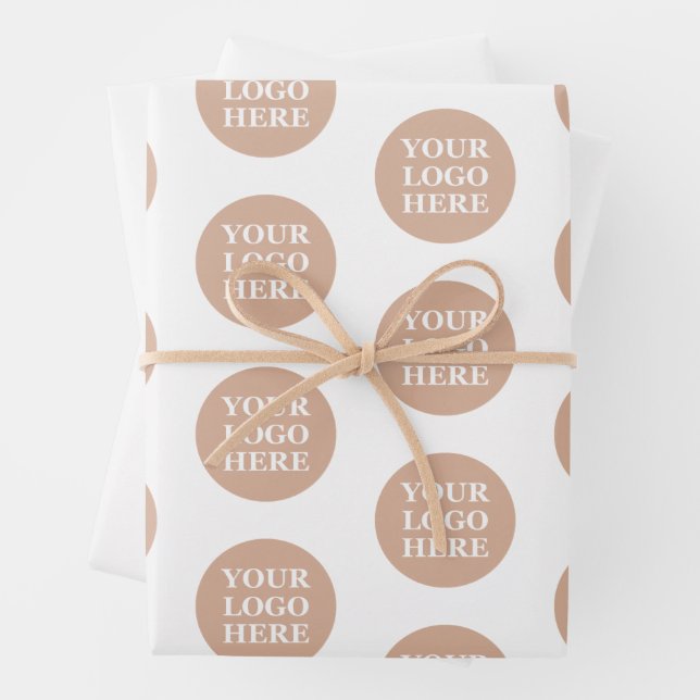 Modern, Minimalistisch, elegant und individuell an Geschenkpapier Set (Beispiel)