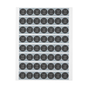 Modern, Minimalistisch, elegant und individuell an Rundum-Adressaufkleber