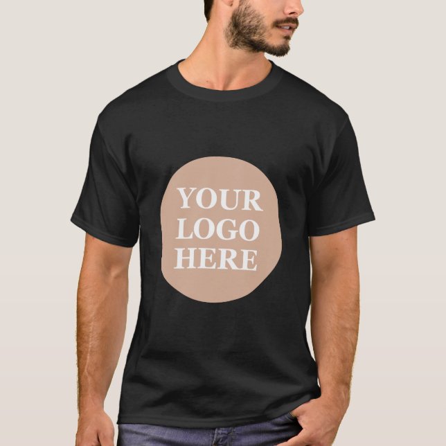 Modern, Minimalistisch, elegant und individuell an T-Shirt (Vorderseite)