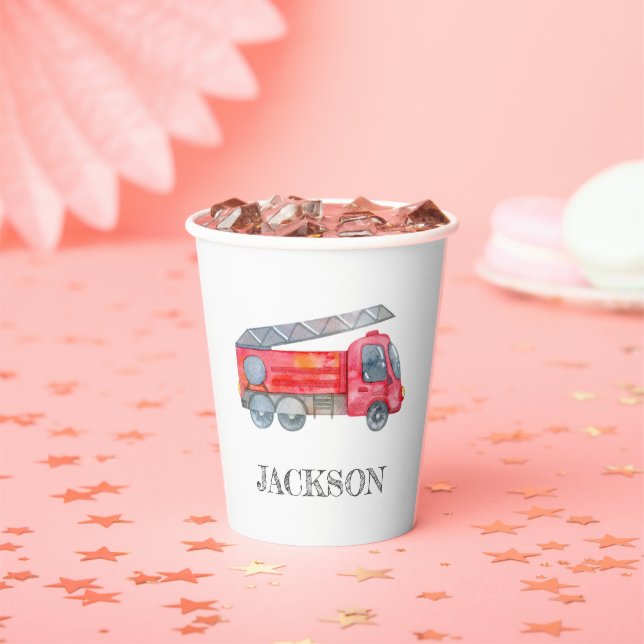 Modern Minimalistische Geburtstagsparty Pappbecher (Insitu)